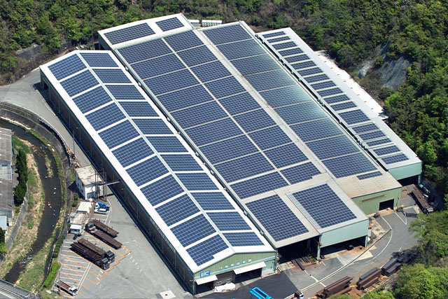 岡山第3工場太陽光